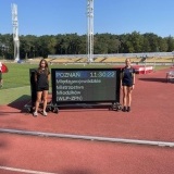 Zawodniczki MKS Baszta Szamotuły na Międzywojewódzkich Mistrzostwach Młodzików U16 w lekkiej atletyce