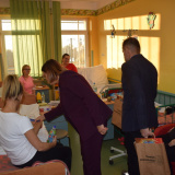 Mikołajkowa wizyta na Oddziale Dziecięcym
