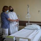nowe łożka szpitalne zakupione w ramch Rządowego Funduszu Inwestycji Loklanych 