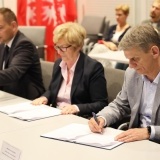 Podpisane porozumienie rozszerzające zasięg Poznańskiej Kolei Metropolitalnej (PKM)- Włodarze gmin 