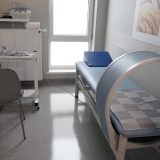 Pomieszczenie do magnetoterapii w nowym Zakładzie Fizjoterpii Szpitala Powiatoowego w Szamotułach 