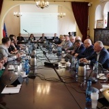 Rada Powiatu Szamotulskiego w trakcie XLII Sesji