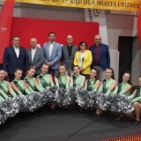 Starosta Szamotulski, Prezes PZPS wraz z członkami Zarządu, Prezes WZPS, Wiceprezes ds. Finansów i HR firmy Amica oraz cheerleaderki