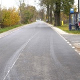 Przebudowana droga w kierunku Gąsaw