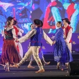 Zespół Tańca Polskiego Wronki podczas festiwalu w Tajlandii
